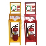 소화기함재떨이 적색 소화기재털이
