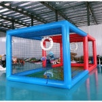 에어 드론경기장 야외 실내 대결장 네트 에어매트 펌프포함 축구장 체험 대회 실내드론 1 내경 40골 1개