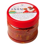 강경재성젓갈 고추무침 장아찌 국내가공 400g 1개