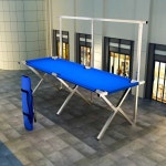 접이식 가판대 자바라 진열대 매대 천 야외 파란색 배낭 플리마켓 휴대용 이동식 1 굵은 파이프 지름 110 대나무