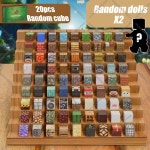 UNKNOWN 마그네틱 빌딩 블록 자석 큐브 광산 세계 연령 모델 줄기 감각 세트 random 20 pcs cube 1개