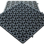 조경용 바닥배수판 드레인보드 옥상 베란다 공사 시공 1 4매 블랙천 10