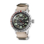 보스톡 Vostok Amphibia 오토매틱 셀프 와인딩 다이버 손목 시계 다이버 420334