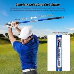 PGM 골프 스윙 트레이너 트레이닝 보조 연습 준비 스틱 조절 가능한 웨이트 헤드 - 남녀용 치핑 타격 액세서리 연습용 수트