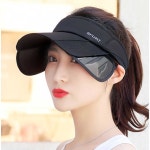 모두팜 스포츠선캡모자 바이저 아웃도어 썬 여자 3tOam