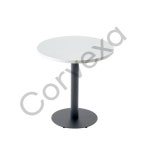 코벡사 원형 테이블 블랙스틸 600 2색 커피테이블 커피숍테이블 거실사이드테이블 침실사이드테이블 카페원형테