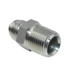 10 팩 1 2 JIC 37 수컷 x NPT 파이프 스틸 유압 어댑터 플레어 튜브 피팅 커넥터 Pack 2404-06-06 L-2404-08-08 10