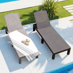 엔터 접이식 썬베드 라탄 해변 비치 리조트 수영장 선베드 야외용 카페 펜션 침대 의자