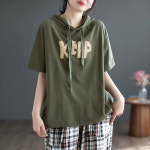 나코디 레터링오버핏후드티셔츠 여성후드티 F HD-213