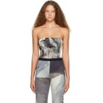 엘리스 가든 엔젤 바디수트 GARDEN ANGEL STRAPLESS JERSEY Print Multi