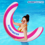 케이에스몰 써니워터 워터스틱 스트라이프 튜브 물놀이 여행 휴가 수영장 바다 파도타기 성인 유아 의자 라이드온