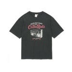 KULTE 컬트 KULTE 셀럽픽 RETRO RADIO T-SHIRT KSW2UTST163-PGY 48056
