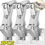 캐비닛 경첩 130 170 학위 조절 금속 옷장 찬장 문 유압 소프트 닫기 하드웨어 도구 1PC