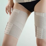 여자 허벅지 슬림 다리 라인 만들기 코르셋 밴드 스킨