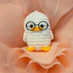 에이치플러스몰 안경 뜨개 오리