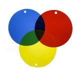 색의 혼합 빛 실험용 3색 컬러 필터 과학실험교구