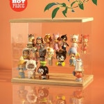 투명 아크릴 케이스 전시대5열30개인형수납 보관함 피규어