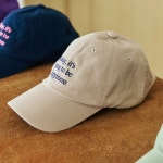 바나나시스터즈 대전 투데이 레터링 워싱 볼캡