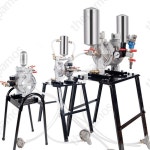 다이아프램 도장펌프 분사기 도장기 순환 이송 동시 부스터 고압 페인트 부식 내식성 FUJ A10 다이어프램 펌프