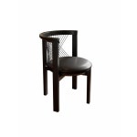등받이 체어 식탁 나무의자 오렌지왁스 회백색 다이닝 의자 CHAIR 중고블랙 식당