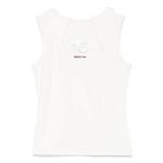 25 SHUSHU TONG 로고 자수 탑 FSDETO13COT004WH100 TP437647335