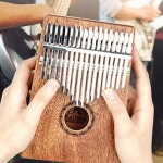 교육용악기 카림바 피아노 17 칼림바 손가락 엄지 음계 마호가니