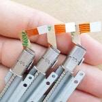 5도 모터 44 2상 5V 4선 22 스텝 스테퍼 각도 나사가