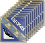 덱카스 원형 타원형 체인링 104BCD 32T 34T 36T 38T 좁은 와이드 6개 7 8 9 10 11 12 스피드 체인 Round 32T Round