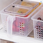 정리 달인 냉장고 수납 칸막이 트레이 주방 싱크대 손잡이 서랍 바스켓 용기