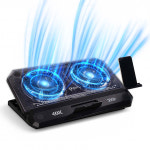 지클릭커 지클릭커 콜드마스터 NC30 쿨링패드 게이밍 RGB 노트북 쿨러 거치대