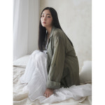 씨씨콜렉트 씨씨콜렉트 시스루 나일론 캐쥬얼 자켓 66 C252MSF036 1904148