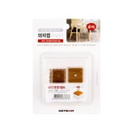 투명 의자 발캡 발받침 커버 사각 펠트보호대 미니 식탁의자발커버