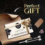 힐링 세트용 튜닝 포크 128Hz 256Hz 512Hz - 필수 요가 명상 액세서리 사운드 테라피 장치