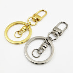 D 형 고리 키링 부자재 열쇠 홀더