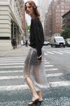 자라 ZARA 시퀸 미디 스커트 ZW 컬렉션869908 M KR 28