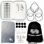니트프로 KnitPro Karbonz Regal Set 12 5 원형 뜨개질 바늘 사이즈 2 5 3 4 5 6 7 8 9 10 10 5 11 교