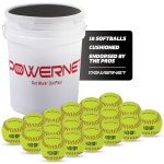 파워넷 소프트볼 타격 연습 장비 - 11 12 버킷 웨이트 볼 플렉시 볼 크루셔