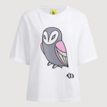 럭키슈에뜨 스타필드 코엑스 베베 슈에뜨 라운드넥 티셔츠 LQTAM25700WHX