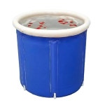 휴대용 접이식 간이 이동식 반신 욕조 욕탕 목욕통 대형 성인용 풍선 목욕 버킷 야외 콜드 플런지 원룸 1인