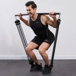 조정 저항 밴드 홈 체육관 근육 강화 전신 운동 근력 장비 1 Elastic rope