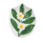 엠에이치앤코 모던하우스 L 들꽃 형태 종지 흰제비꽃 1개