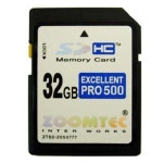 줌텍 줌텍 SDHC 32GB EXCELLENT PRO-500