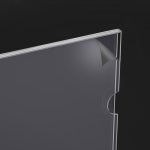 벽 POP 꽂이 A4 부착식 양면 안내판 M13108