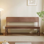 벤치 플랫 의자 접이식 3인 인테리어 긴의자