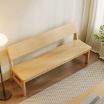 벤치 플랫 의자 접이식 3인 인테리어 긴의자