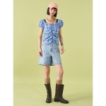 에잇세컨즈 여성 체크패턴 블라우스 스카이 325565LY2Q