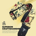 페리의 가죽 주식회사 - 스트랩 자카드 조절 어쿠스틱 베이스 일렉트릭 기타용 캐나다산 3