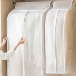 반투명 행거커버 보관 세탁소 드레스룸 계절옷 코트