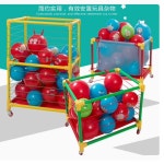 공 정리함 보관함 스포츠 농구 축구 다용도 장비 배구 볼카트 홑겹기본형