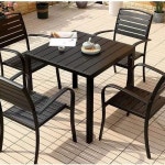 야외용 테이블 테라스 정원 라탄 카페 마당 탁자 펜션